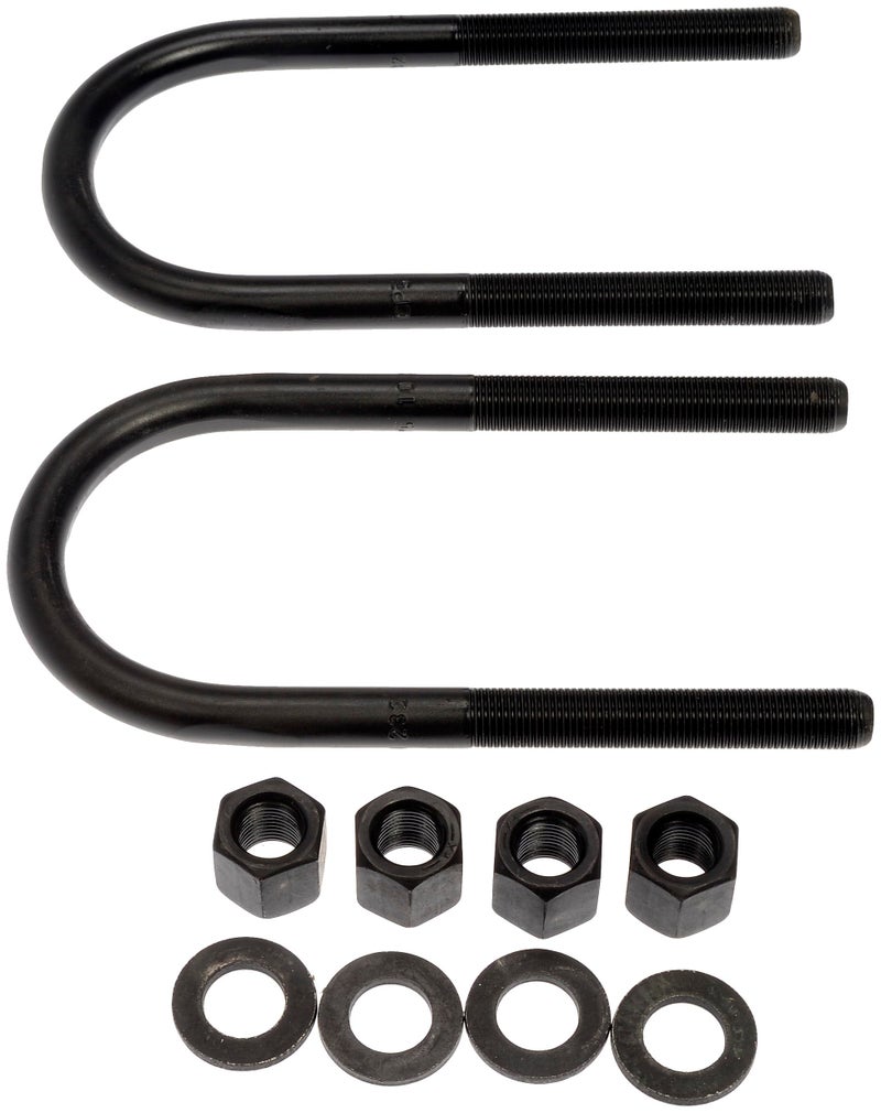 دورمان Dorman 929-818 مجموعة مسامير على شكل حرف U لمحور أوراق الشجر الخلفية متوافقة مع موديلات مختارة من شيفروليه/جي إم سي/إيسوزو/أولدزموبيل/تويوتا - Image 5